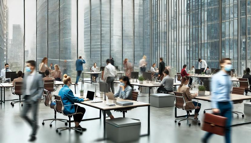 Tingkat Kehadiran Kantor di AS Mencapai Angka Tertinggi Pasca-Pandemi